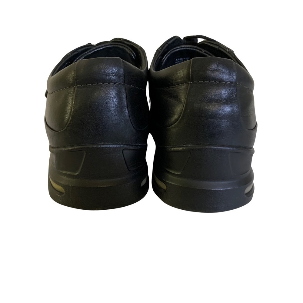 Rockport Signature Series Black Leather Lace Up Comfort Dress Shoes Men, 12 - Picture 3 of 7